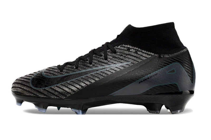 Chuteira Nike Air Zoom Mercurial Superfly 9 Elite FG Campo - Preto