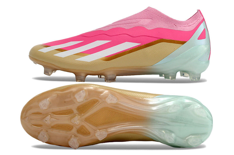 Chuteira Adidas Campo X CrazyFast.1 FG Messi - Rosa