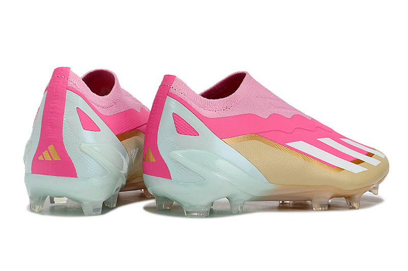 Chuteira Adidas Campo X CrazyFast.1 FG Messi - Rosa