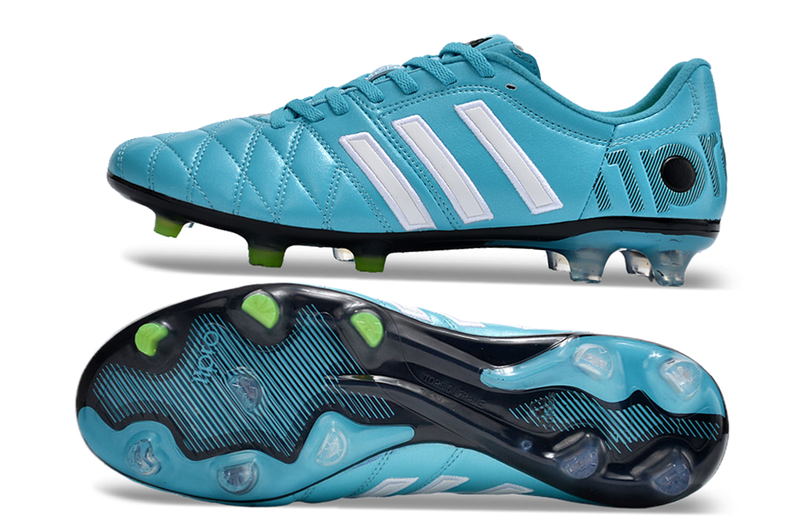 Chuteira Adidas Campo Adipure 11Pro FG - Azul