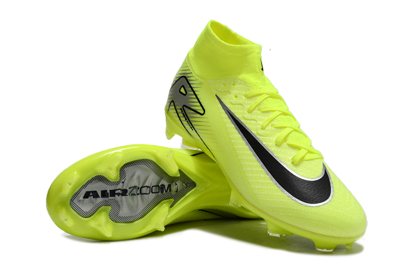 Chuteira Nike Air Zoom Mercurial Superfly 9 Elite FG Campo - Verde