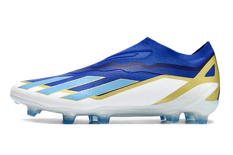 Chuteira Adidas Campo X CrazyFast.1 FG Messi - Azul