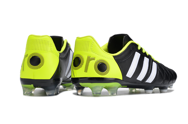 Chuteira Adidas Campo Adipure 11Pro FG - Preto e Verde