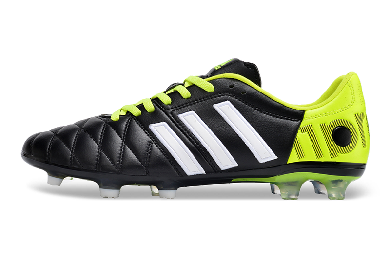 Chuteira Adidas Campo Adipure 11Pro FG - Preto e Verde