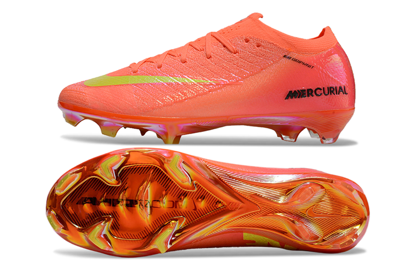 Chuteira Nike Air Zoom Mercurial Vapor 16 Elite FG Campo - Laranja