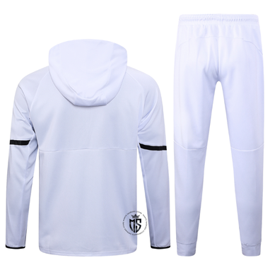 Conjunto Adidas Sportswear Tech Fleece – Branco