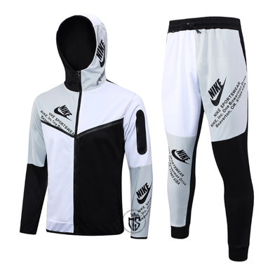 Conjunto Nike Sportswear Tech Fleece – Preto e Branco