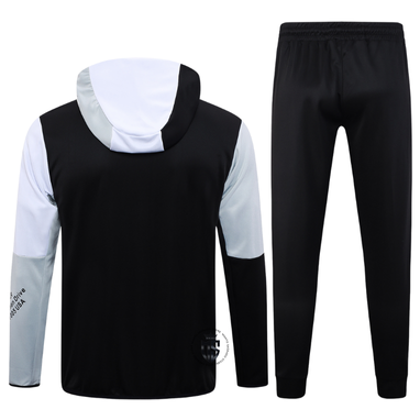 Conjunto Nike Sportswear Tech Fleece – Preto e Branco