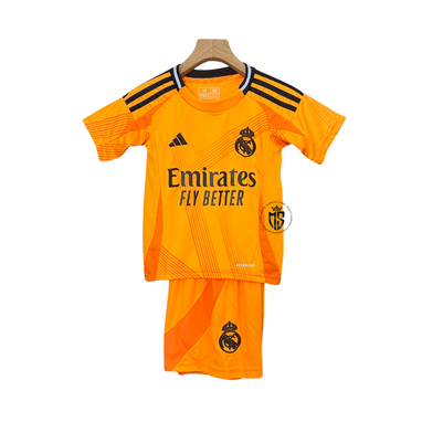 Kit Infantil Real Madrid Fora 2024/25