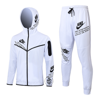 Conjunto Nike Sportswear Tech Fleece – Branco